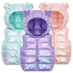 Gilet à Capuche pour Enfant Fille et Garçon de 2 à 6 Ans, Nouvelle Mode Automne Hiver 2023