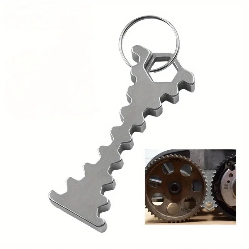 1/2Pcs Car Timing Tool Alloy Steel Handheld Timing Kit Belt Pulley Fastening Suitable for Skoda 1.4T/1.4/1.5/1.6 Tools Camshaft