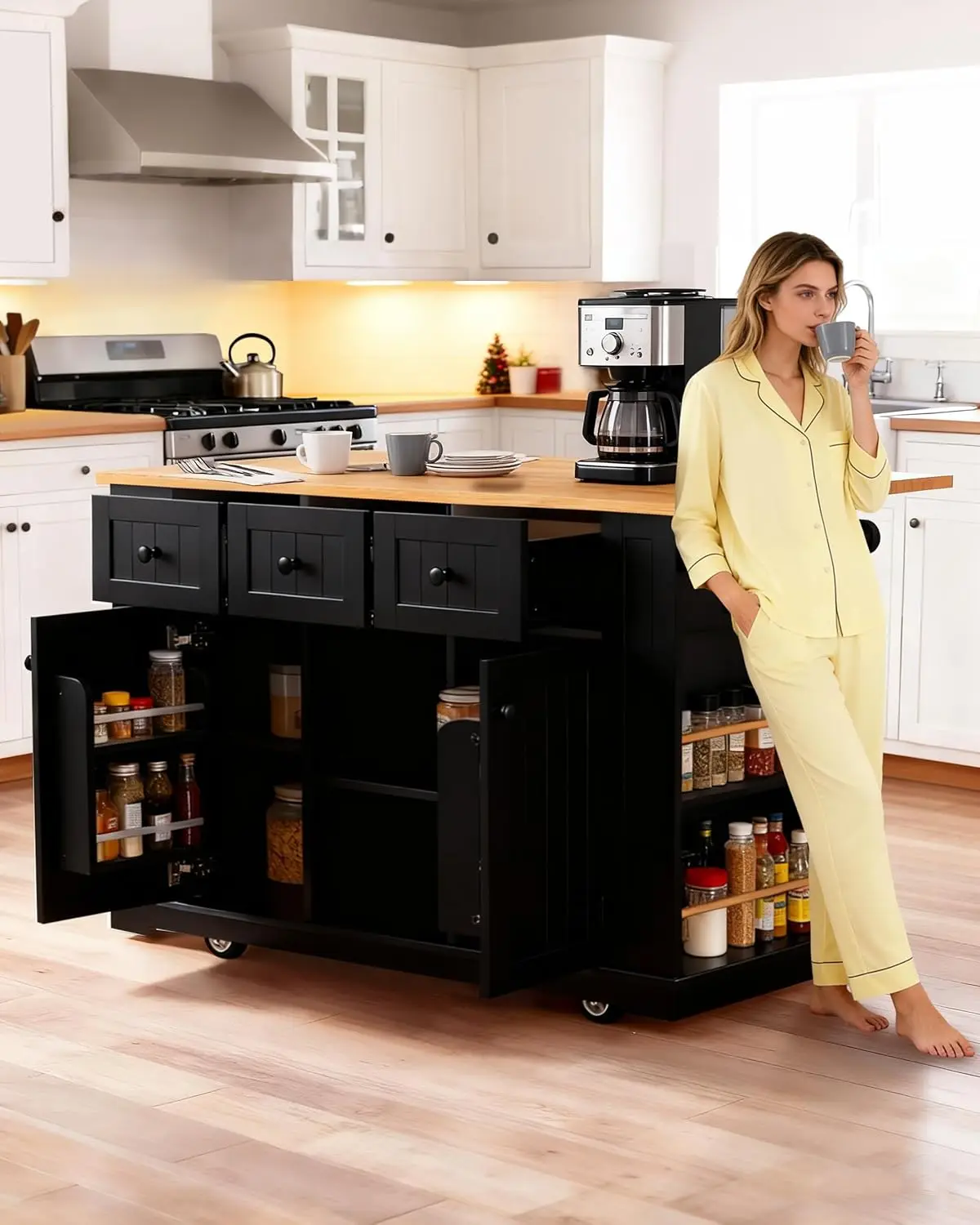 #4 Trending Kitchen Island Carts Right Now