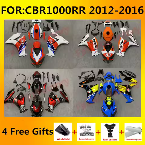 For Motorcycle CBR1000RR 2012 2013 2014 2015 2016 ABS Bodywork full Fairings Kit CBR1000 RR 12 13 14 15 16 Shell Fairing zxmt