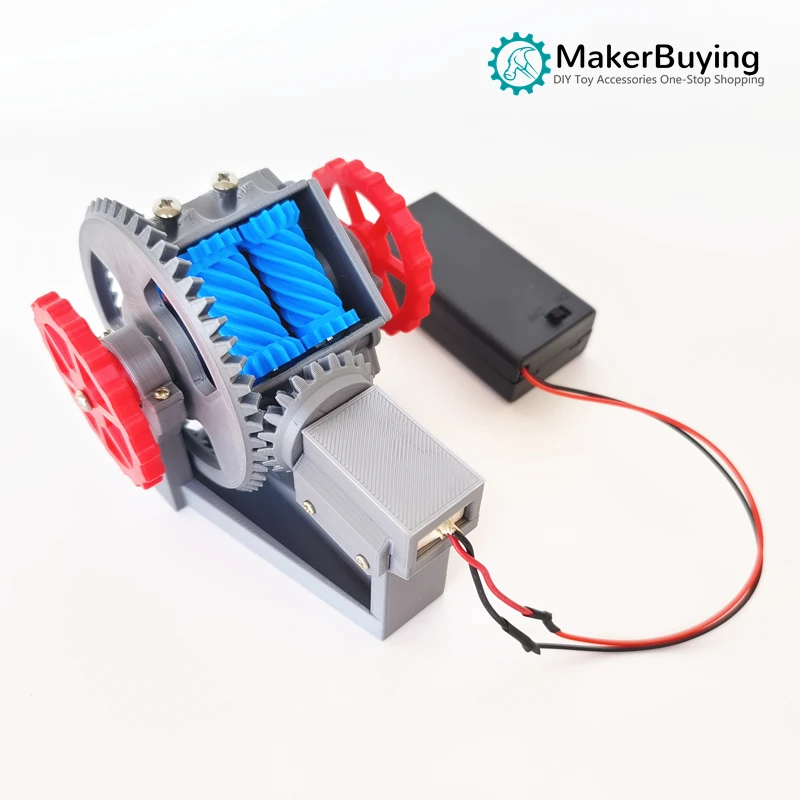 

Torsen self-locking limited slip differential structure principle model teaching ornaments 3D printing