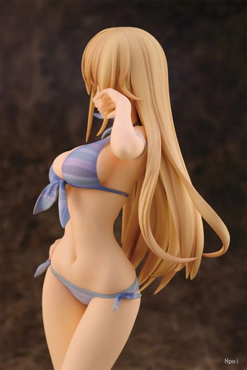 23CM Anime Food Wars! Shokugeki no Soma Nakiri erina Swimsuit Ver Figure Model Toy Gift Collection Action Figure PVC