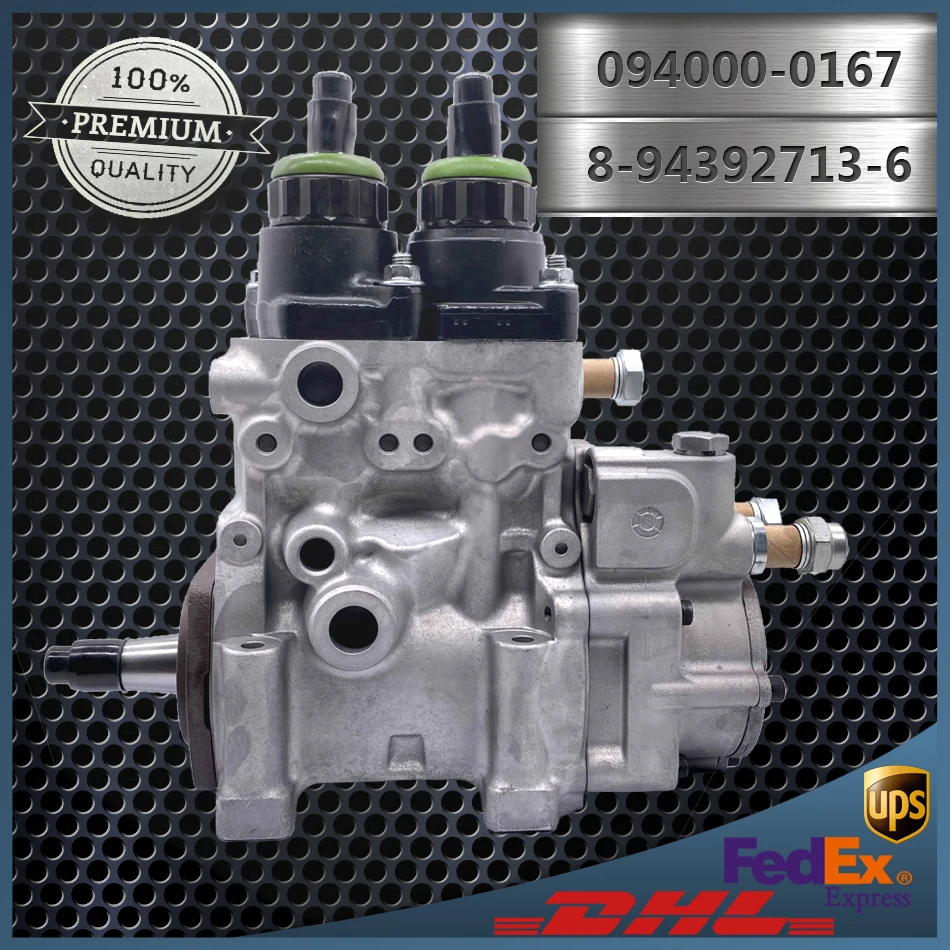 

Fuel Injection Pump 094000-0167 8-94392713-6 Common Rail Pump for Isuzu Engine 6HK1 Diesel Engine Pump 0940000167 8943927136