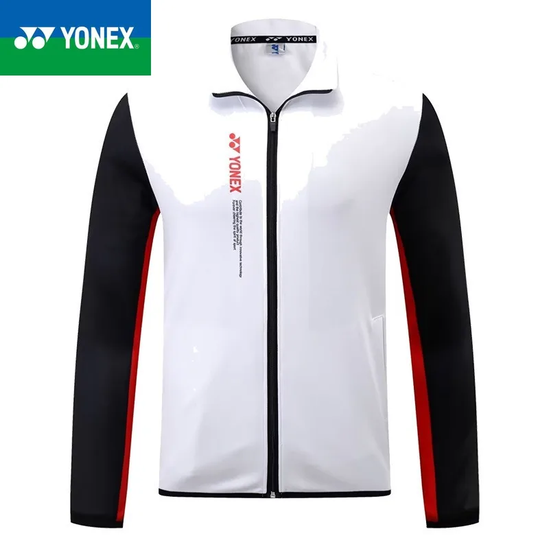 Yonex-قميص تنس الريشة بأكمام طويلة للرجال والنساء ، ملابس رياضية غير رسمية ، جاكيت رياضي سريع الجفاف ، الربيع ، الصيف ، جديد ،