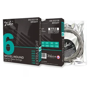 سلسلة الغيتار الكهربائي باس ، باس مطلي بالنيكل ، ملحقات وأجزاء الآلات الموسيقية ، 4 ، 5 ، 6 سلاسل ، 1 مجموعة أفضل 8 مبيعات مقابل فاكتور 5-أوتار باس - رقم 6