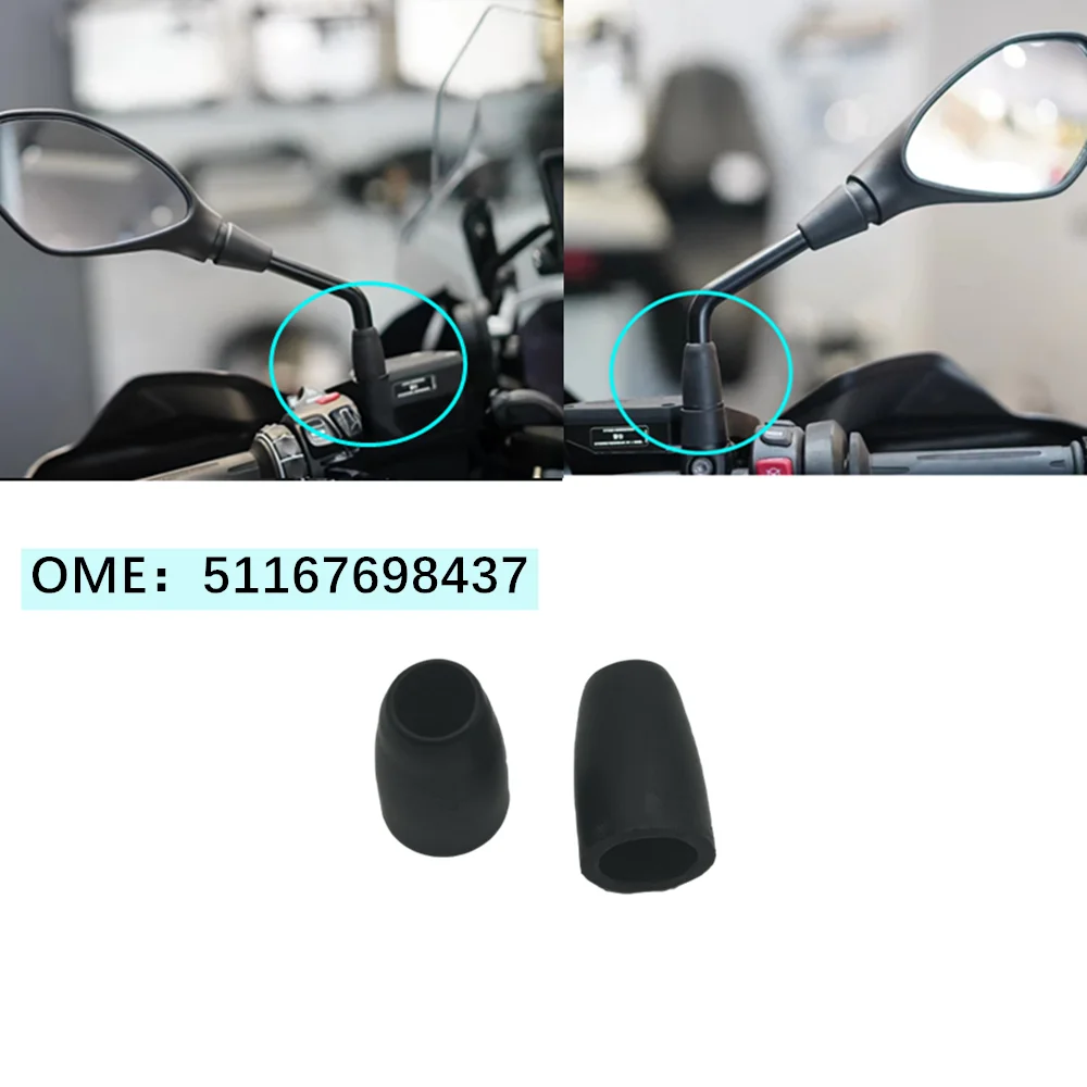 Rearview mirror RUBBER COVER For BMW G650GS F650GS F700GS F750GS F800GS F850GS R1200GS R1250GS GS ADVENTURE OME 51167698437