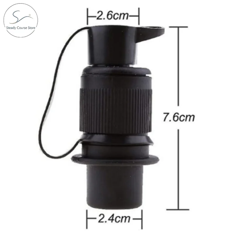 3 Pin Trailer Socket Connectors Round 3 Pole Plug-in Trailer Tractor Plug for Electrical Caravan Truck 12V