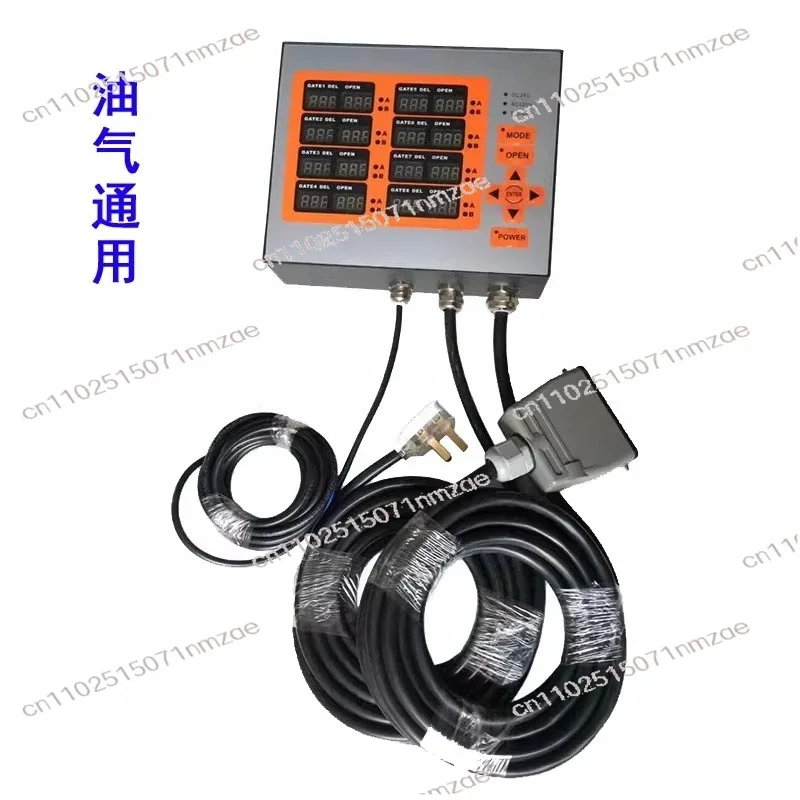 PremiumHot Runner Timing Controller Delayer 8 Sets of Air Valve Oil Valve Time Controller 8Points Mold Injection Molding Machine