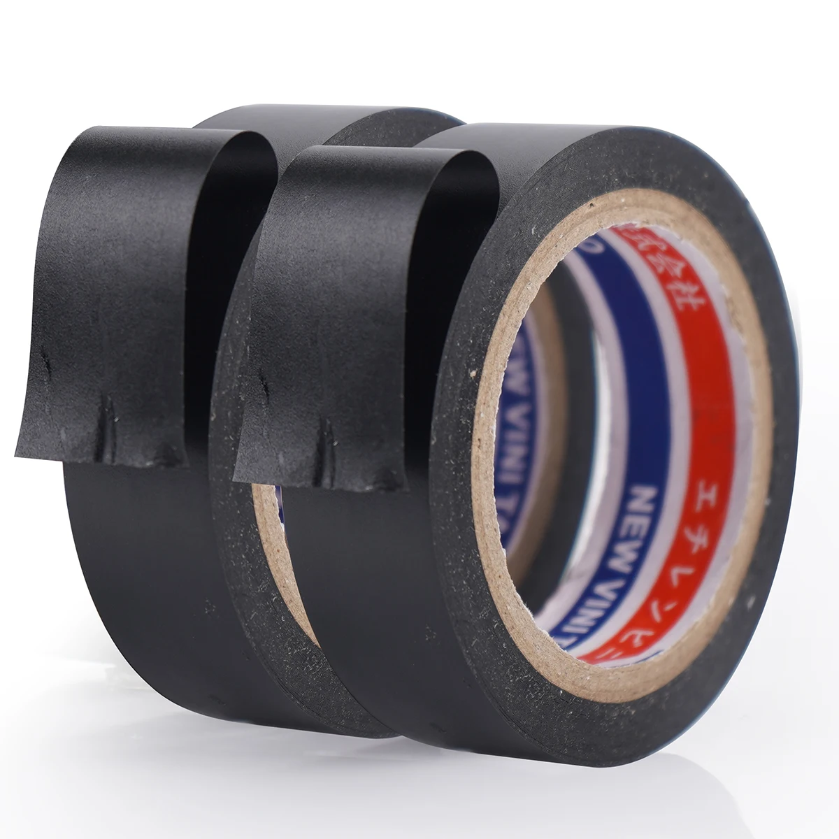 Black Electrical Tape Flame Retardant Insulation Electrician Wire High Voltage PVC Waterproof Self-adhesive Tape