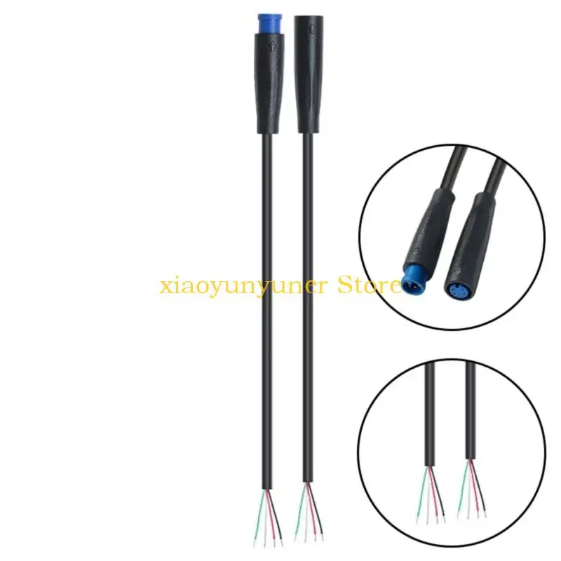 P9JB Automotive M6 Male Plug Electrical Connectors Car Repair Cable Plastic Texture Perfect for Moisture Prone Circuit Repairs