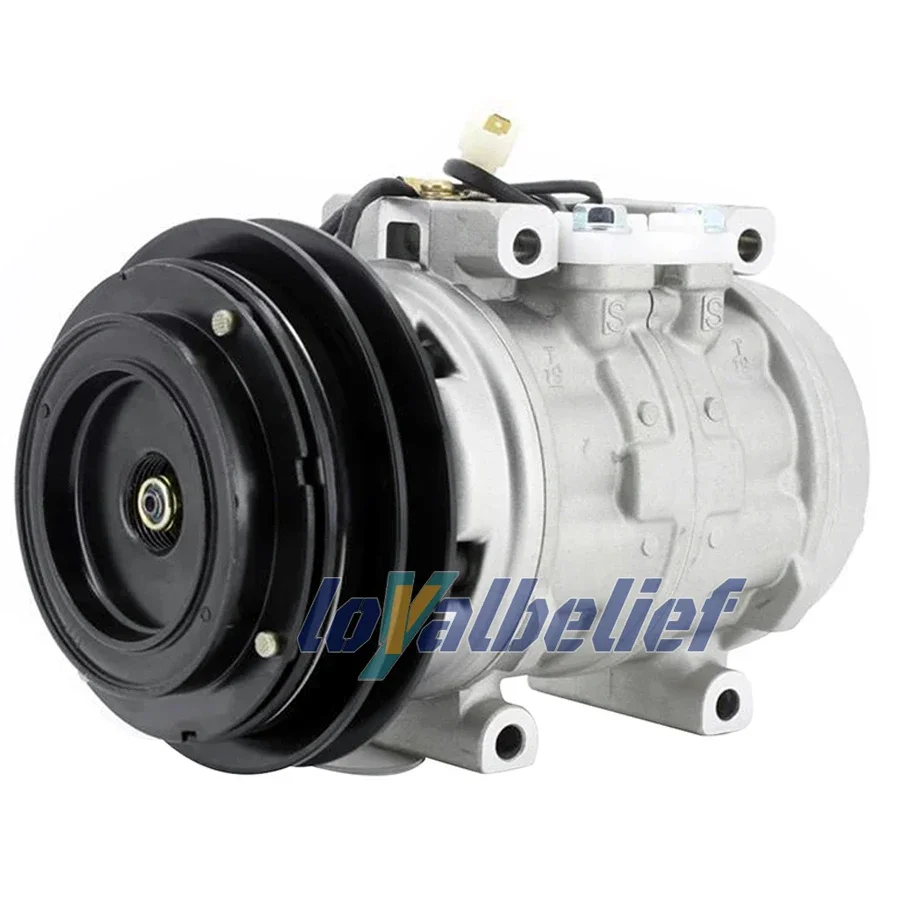 Car AC Air Conditioning Compressor Cooling Pump 10P13C 24V For Toyota Hino Ranger 447100-6790 447200-7150 447200-7152 88310-1650