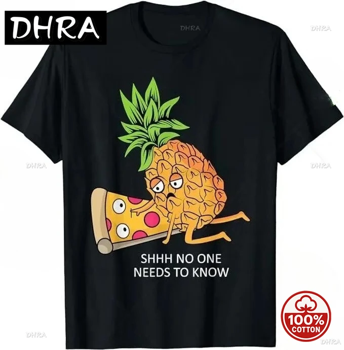 الأناناس ينتمي إلى البيتزا عاشق مضحك الغذاء Pun تي شيرت قميص مطبوع فام Harajuku تي شيرت ملابس الرجال الملابس نمط جديد