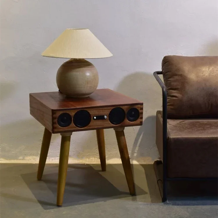 Bluetooth fever, solid wood speakers, retro nostalgic style speakers