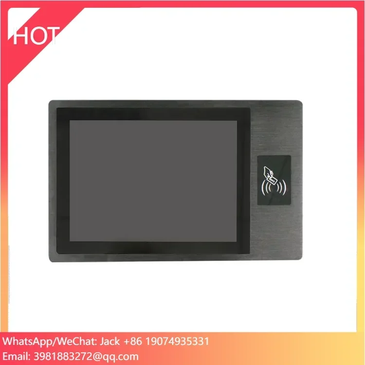 12 15 17 Inch Rj45 Poe Android Tablet Pc Industrial Touch Panel Pc with NFC RFID Card Reader RS232 Camera