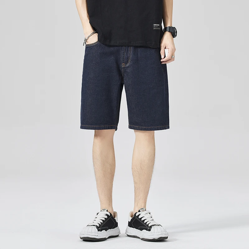 

шорты тонкие модные брендовые джинсовые брюки основного цвета, вся мужская одежда