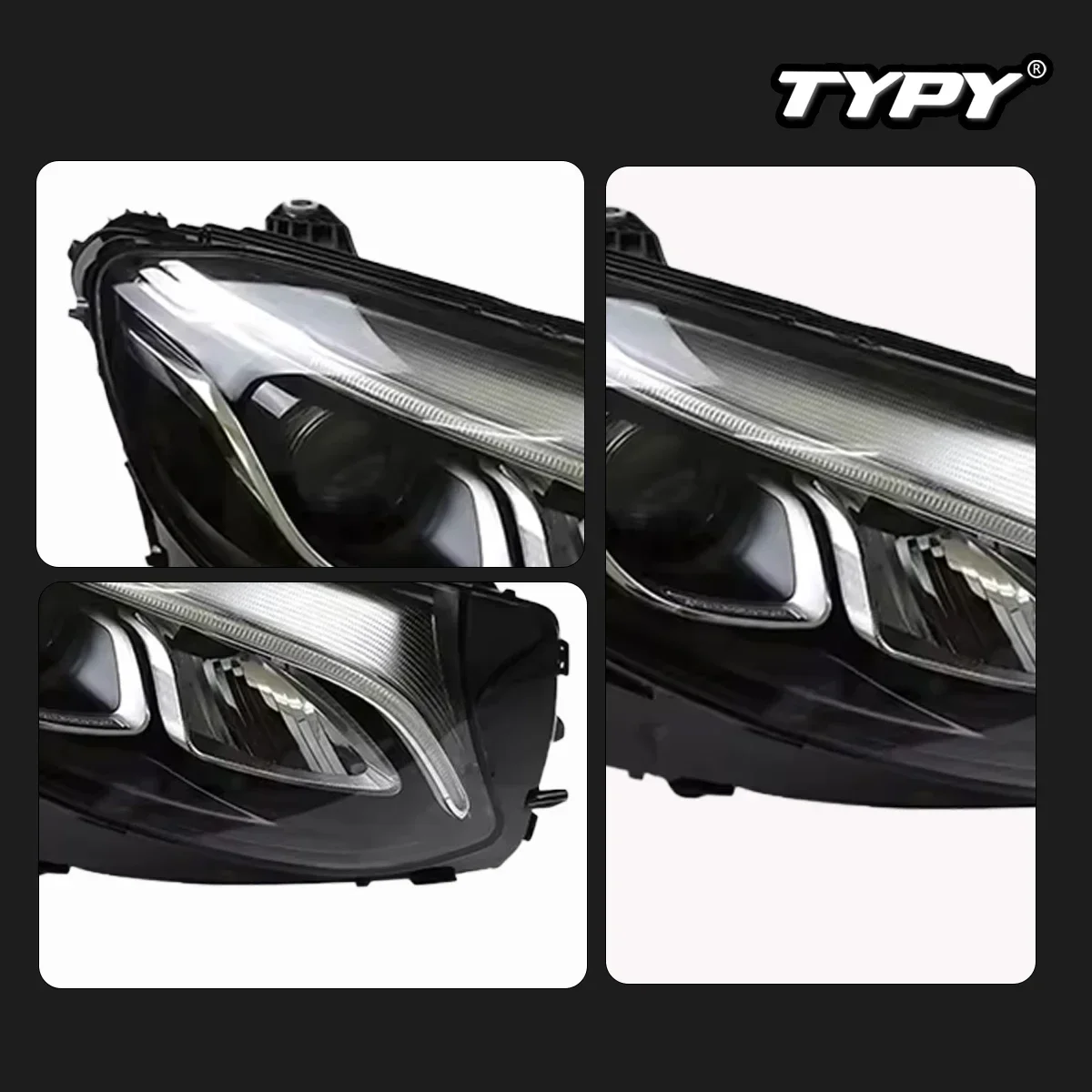 

TYPY New LED Head Lamp Upgrade Modified For Benz GLC W253 Headlight 2016-2019 Dynamic Signal Head Lamp Auto Accessories