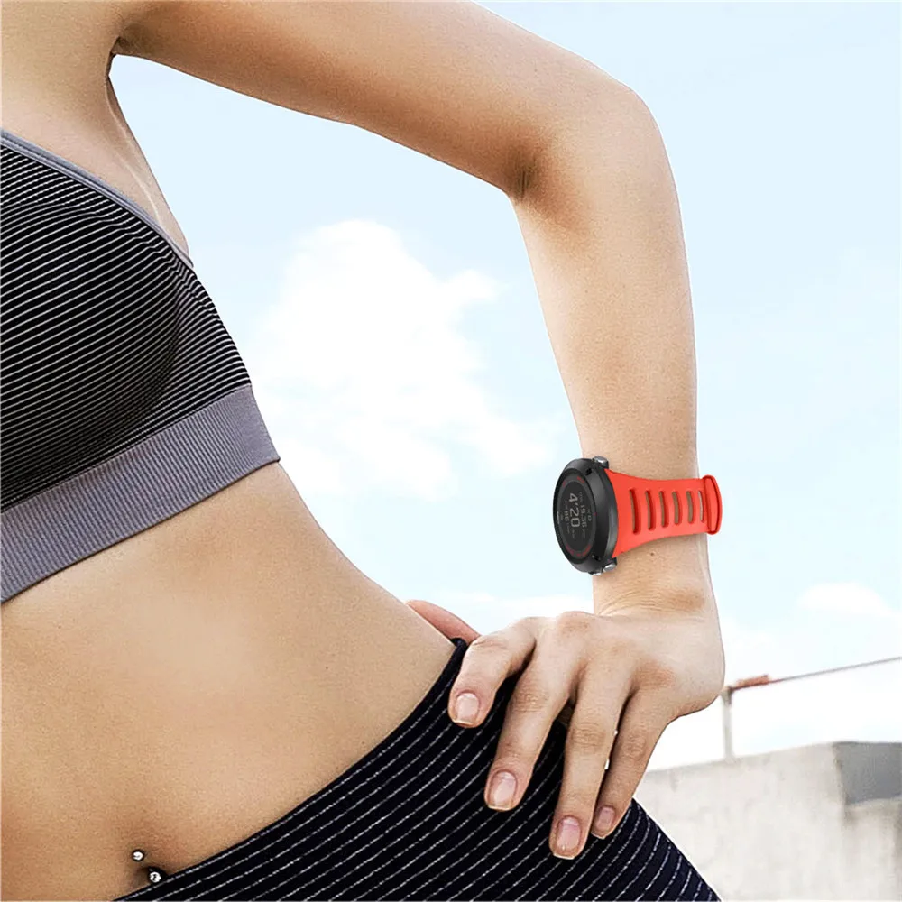 Outdoor-Sport Ersatz-Uhrenarmband Silikon-Armband für SUUNTO Ambit1 Ambit 2 Ambit Ambit3 Correas de reloj – Detail 35