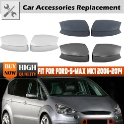 Car Backup Rearview Mirror Cover Housing Fit For Ford S-Max MK1 Galaxy 2006-2014 Kuga 2008-2013 Side Door Wing Mirror Cap Sheel