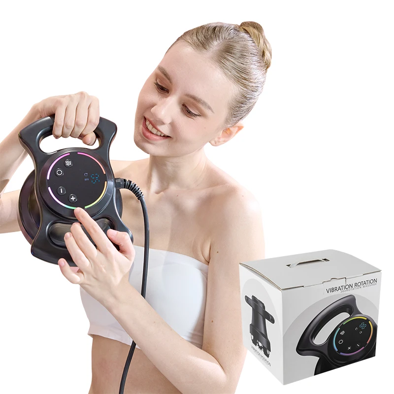 

Handheld Electric Slimming Massage Roller Body Shaping Device Fat Burning Anti-Cellulite Massager for Waist Leg Arm Belly Home