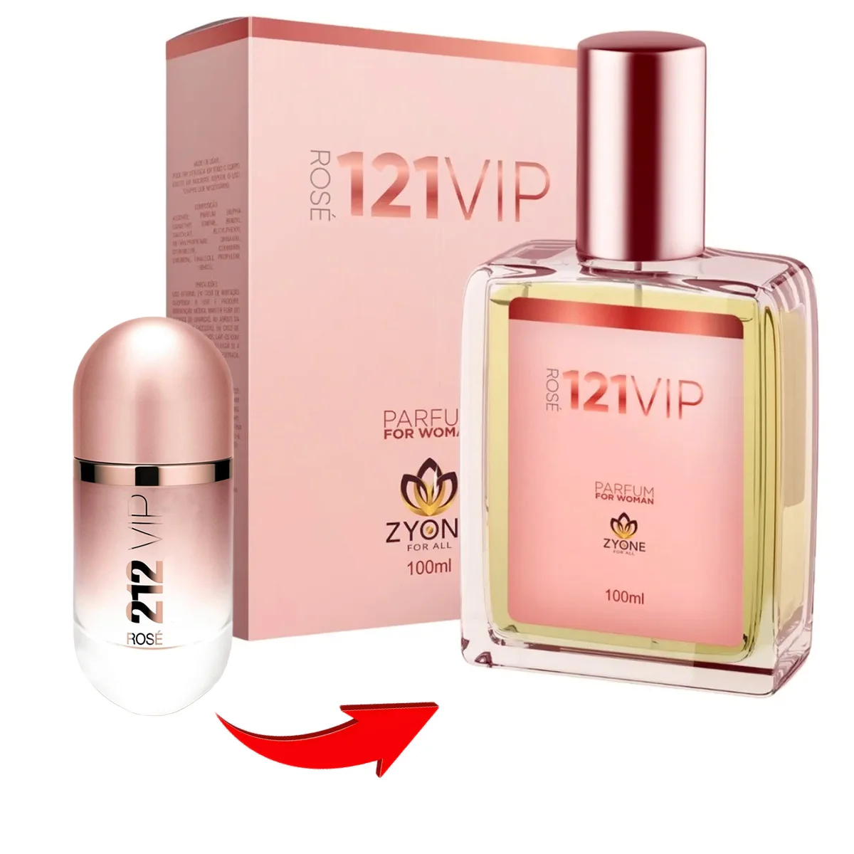 تقييم ونصائح حول عطر Zyone 121 VIp Rosé: تجربة فريدة للفتيات