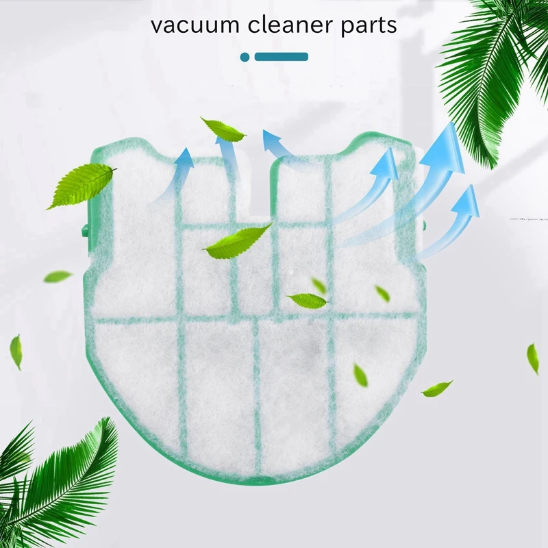 Promotion!6Pcs Motor Protection Filters Suitable For Vorwerk Kobold VB100 FP100 Battery Vacuum Cleaner Parts
