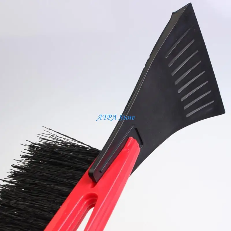 U13C Ice Scraper And Snow Brush For Easy Car Windshield Cleaning Easy Use