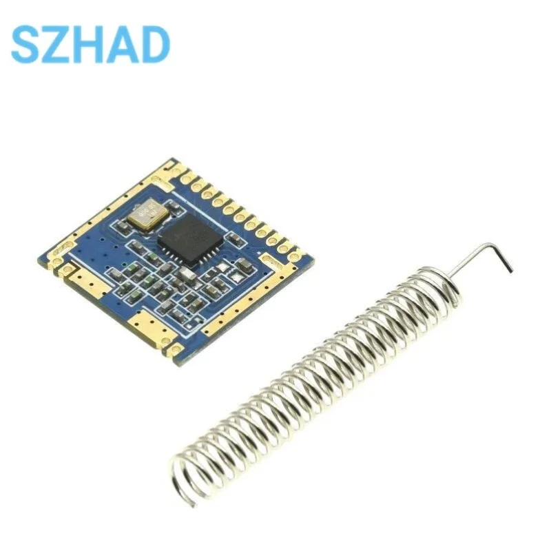 CMT2300A SI4432 433MHz Wireless Transceiver Module UM2010 Wireless Communication SPI RF Transmitter Receiver Spring Antenna