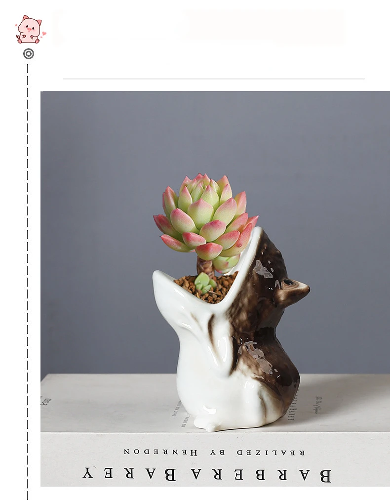Vaso Portafiori Decorativo A Forma Di Rana In Poliresina - GB003, 37 Cm, Resistente Alle Intemperie, Per Giardino E Terrazzo