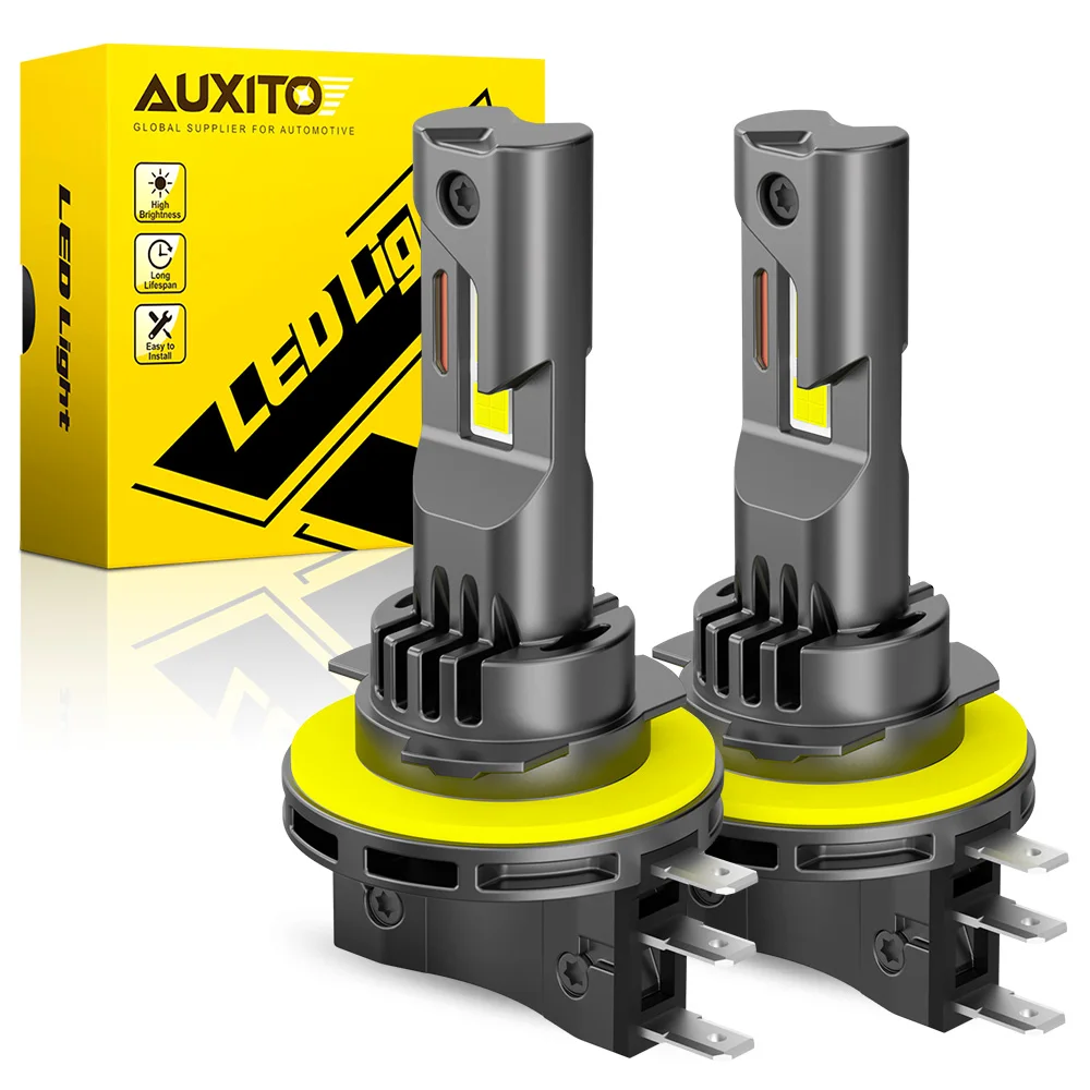 

AUXITO 2Pcs H15 LED Headlight Bulbs 6500K White 30000LM Car LED High Beam DRL Driving Lamp Turbo H15 LED Lamp Super Bright 12V