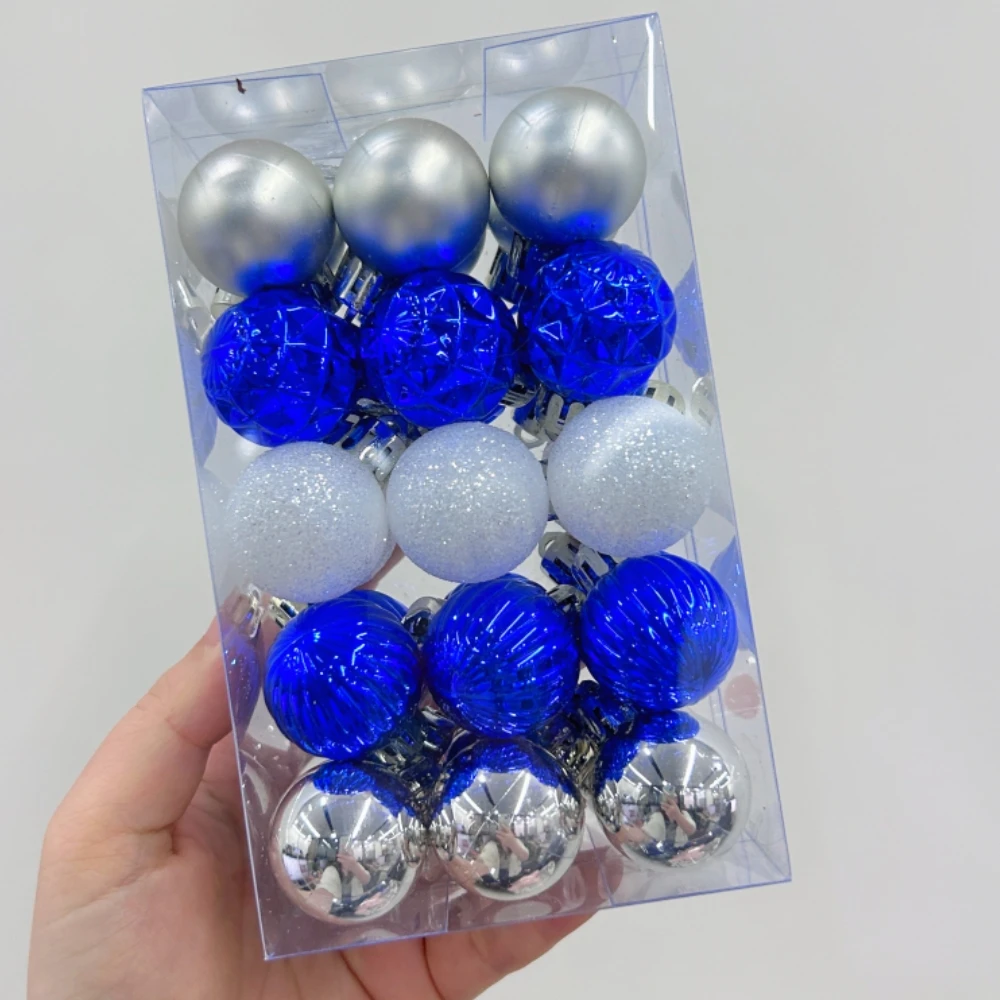 Weihnachtskugel im Ausverkauf, einfarbig, Weihnachtskugeln, Weihnachtsbaum, hängende Verzierung, Party-Dekoration, Zubehör, Weihnachtsdekoration