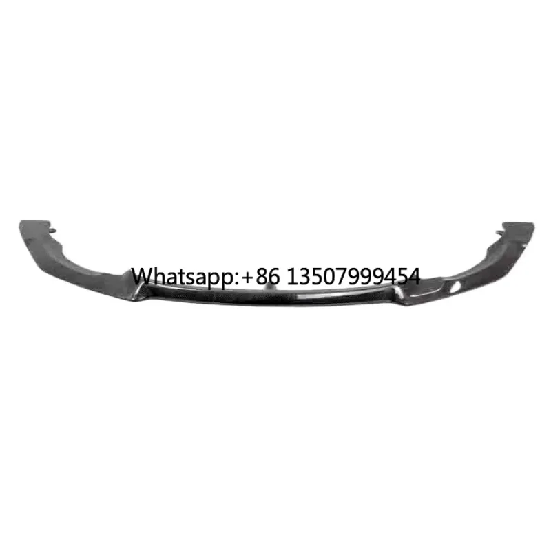 High-quality front bumper CS style carbon lip for F82 M4, suitable for F80 M3 and F M4