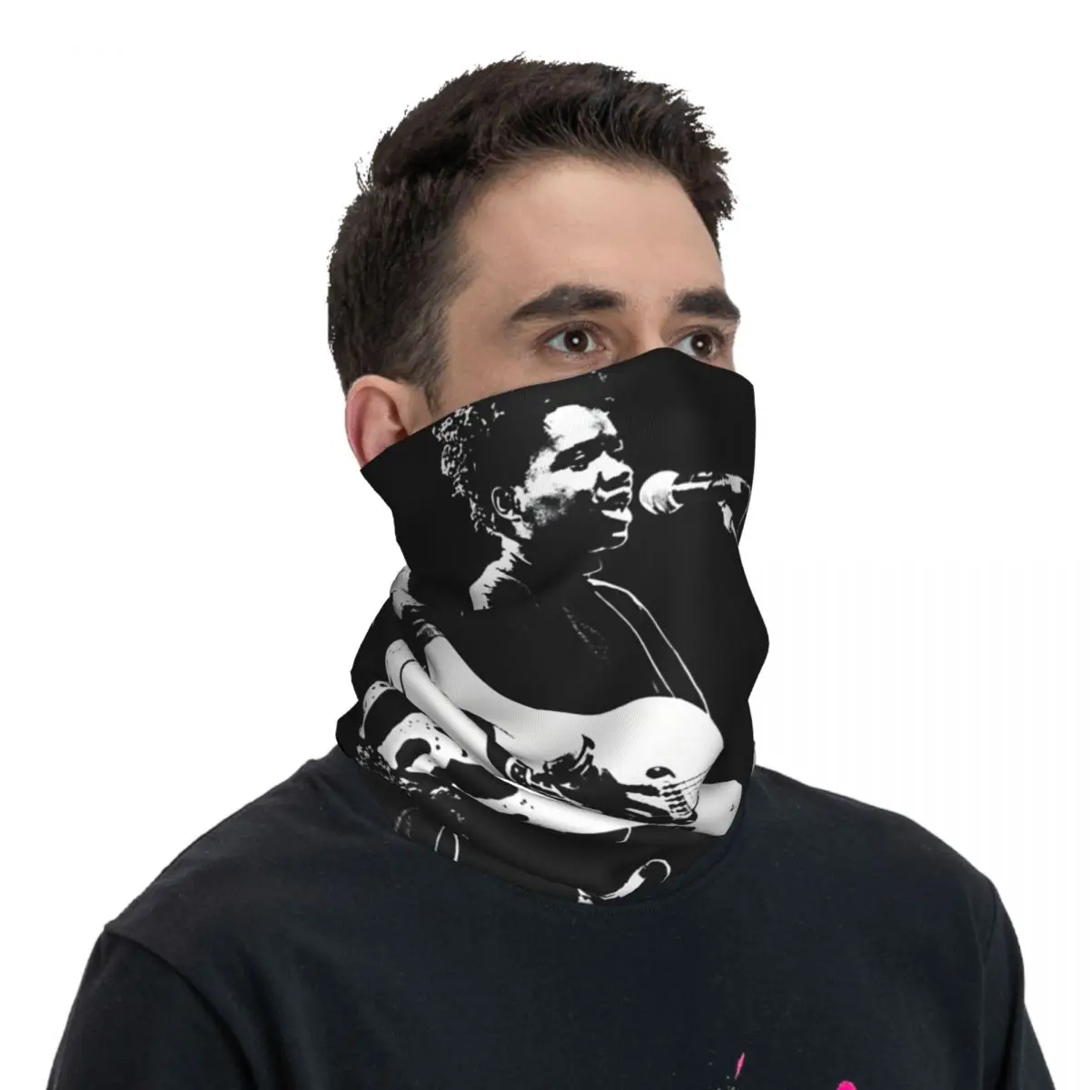 Album Bandana Nek Gaiter Geprint Motor Motocross T-Tracy Chapman Gezicht Sjaal Multi-Use Bivakmuts Fietsen Unisex Volwassen Winter