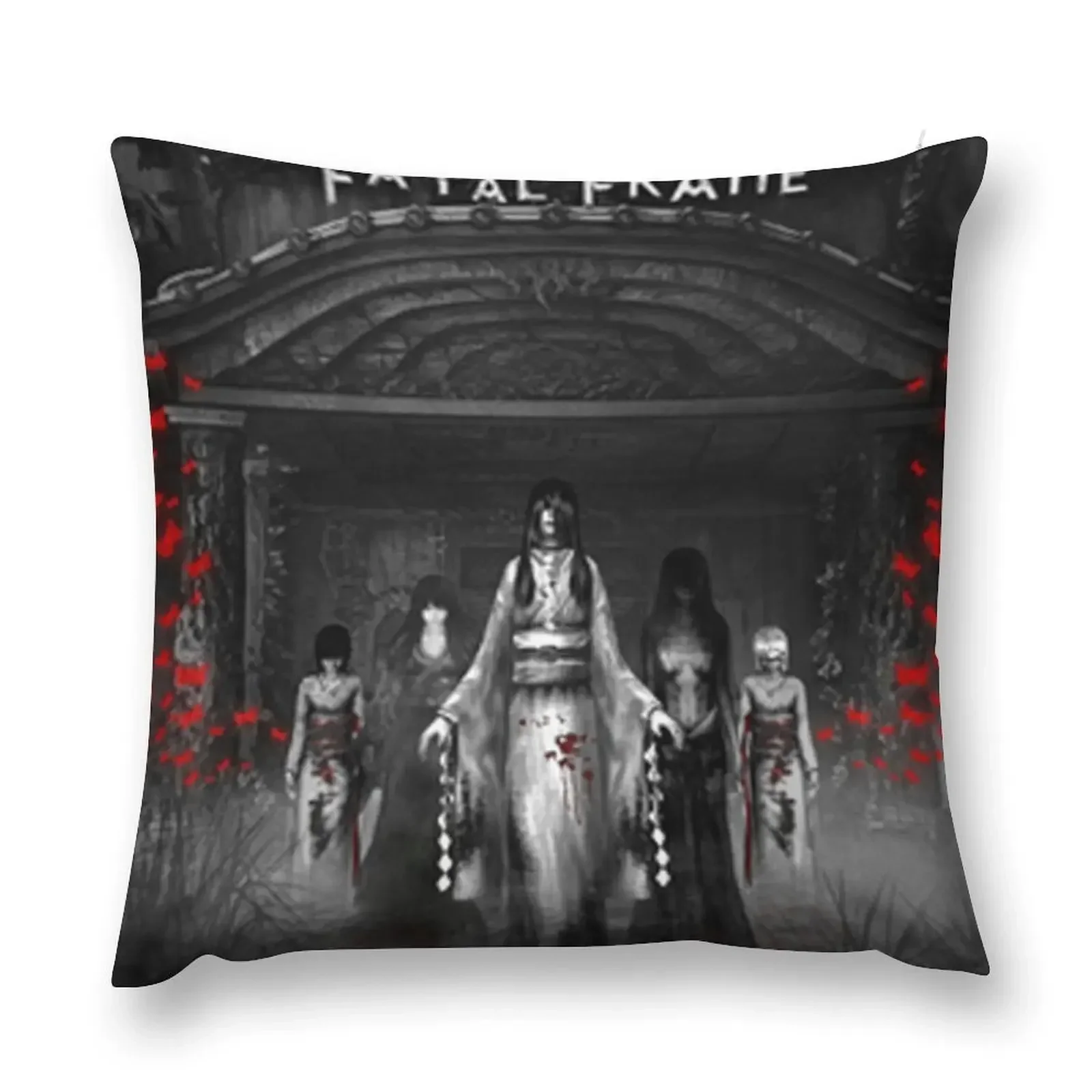 Fatal Frame Throw Pillow Luxury Sofa Cushions Couch Cushions pillow