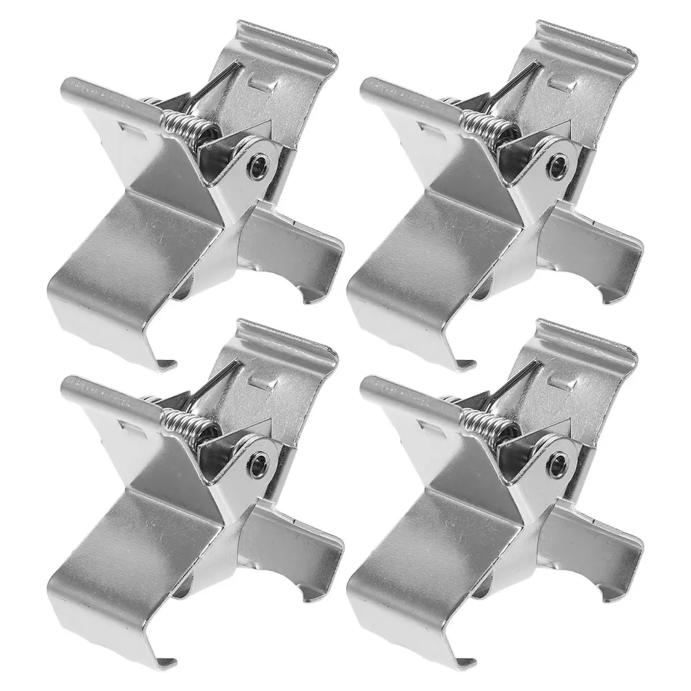 

4pcs Painting Frame Clips Stainless Steel Separator Canvas Supply Metal Oil Canvas Clips Clamps For Sketching