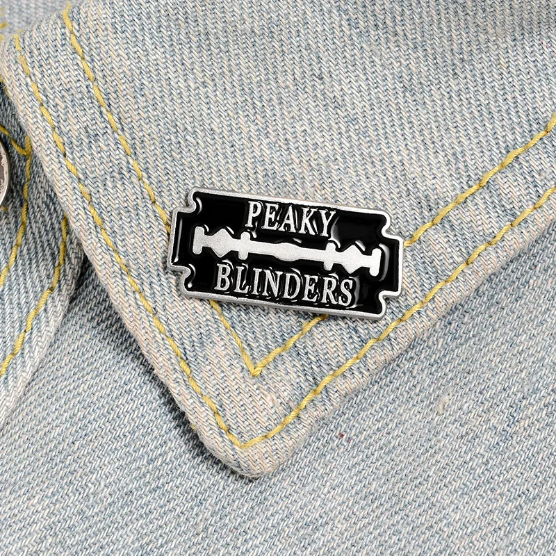 Anime Merchandise Jacket - Anime film merchandise Peaky Blinders Enamel