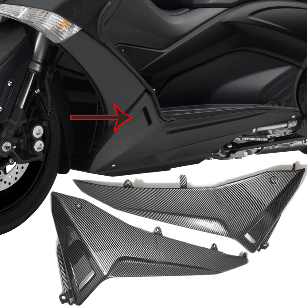 

2016 TMAX 530 Lower Fairing Side Cover Under Cowl Panel For Yamaha T-MAX 2012 2013 2014 2015 TMAX530 Parts Moto Carbon Fiber ABS