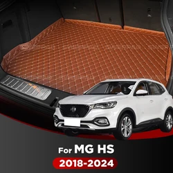 For MG HS 2024 2023 2022 2021 2020 2019 2018 3D Car Trunk Mat Cargo Liner Carpet Interior Accessories Cover