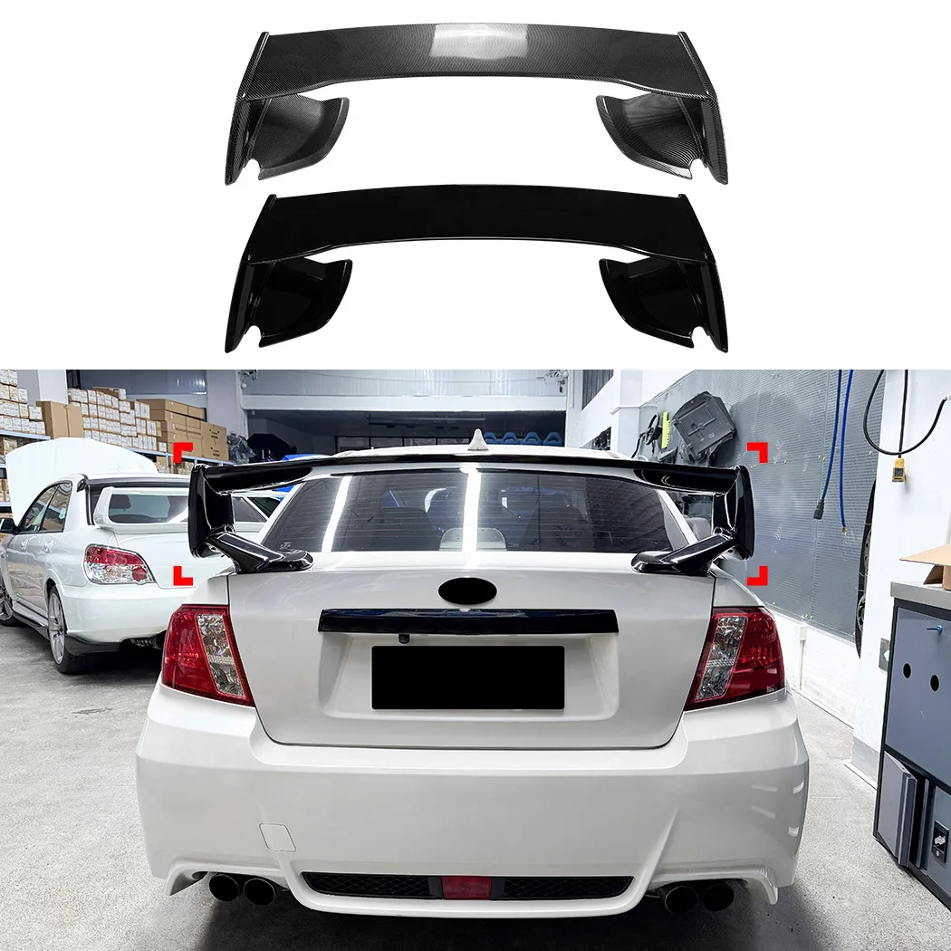 

Rear Trunk Lid Spoiler Lip Wing Tail Tirm Tailgate Splitter Lip For Subaru Impreza WRX STI 2008-2014