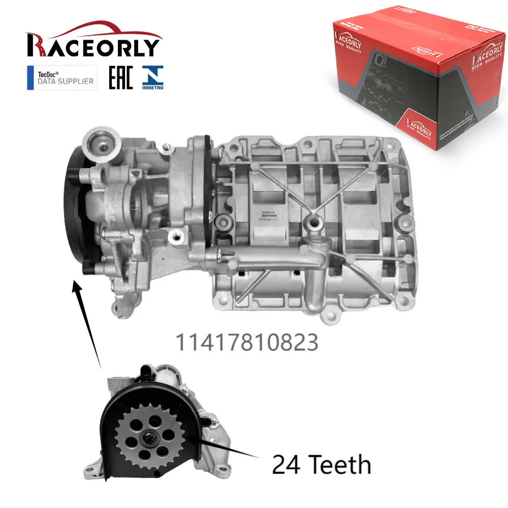 

RACEORLY Engine Oil Pump 24teeth For BMW N47D20 2.0L Diesel 11417810823