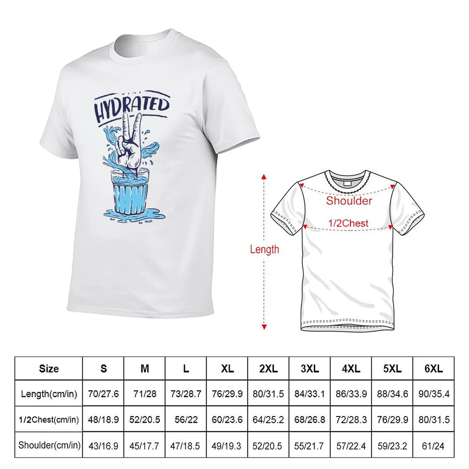 Stay Hydrated T-Shirt Quick Dry Travel T-Shirt