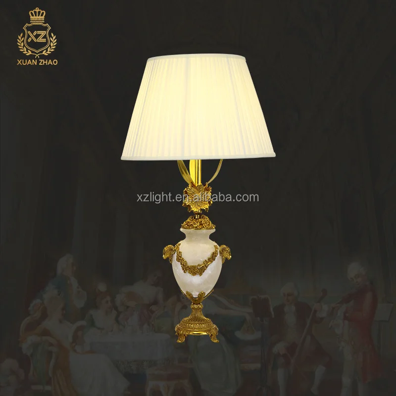

French Luxury Romantic Warm Desk Lamp European Retro Bedside Lamp Villa Bedroom Decoration Desk Lamp