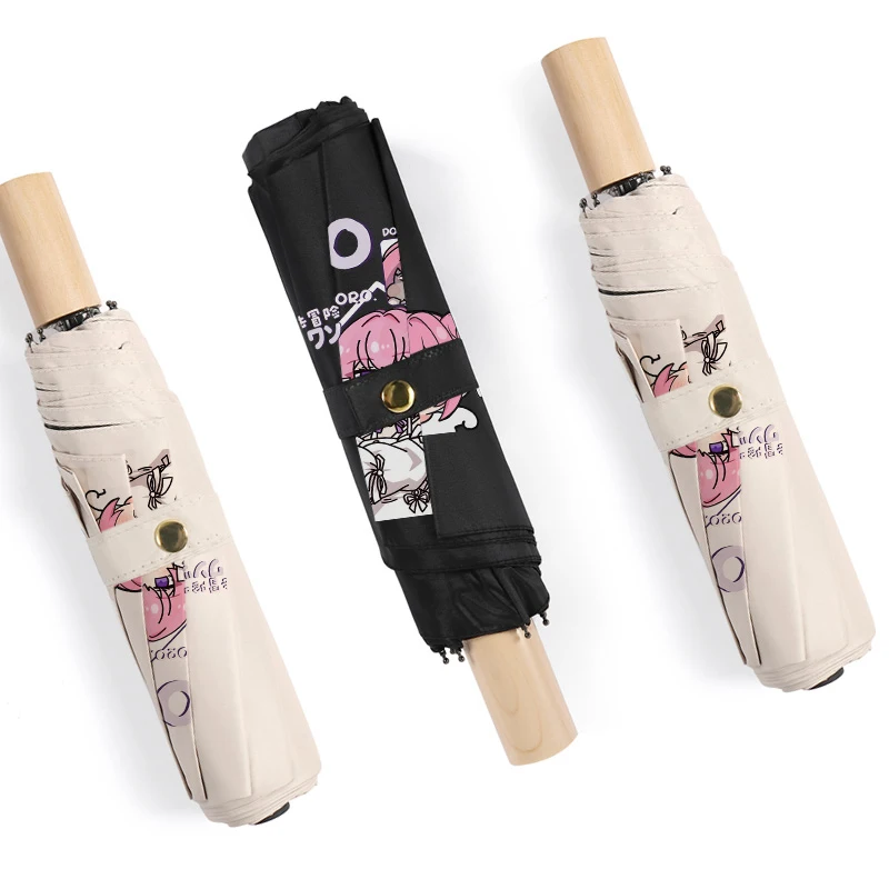 ร่มกันแดดกันฝนพับได้ลายนิกเก่ ดอร์โธ เกมเทพธิดาแห่งชัยชนะ คอสเพลย์เซ็กซี่ ดอร์โธ ร่มกันยูวีสำหรับเดินทาง ของขวัญคริสต์มาส