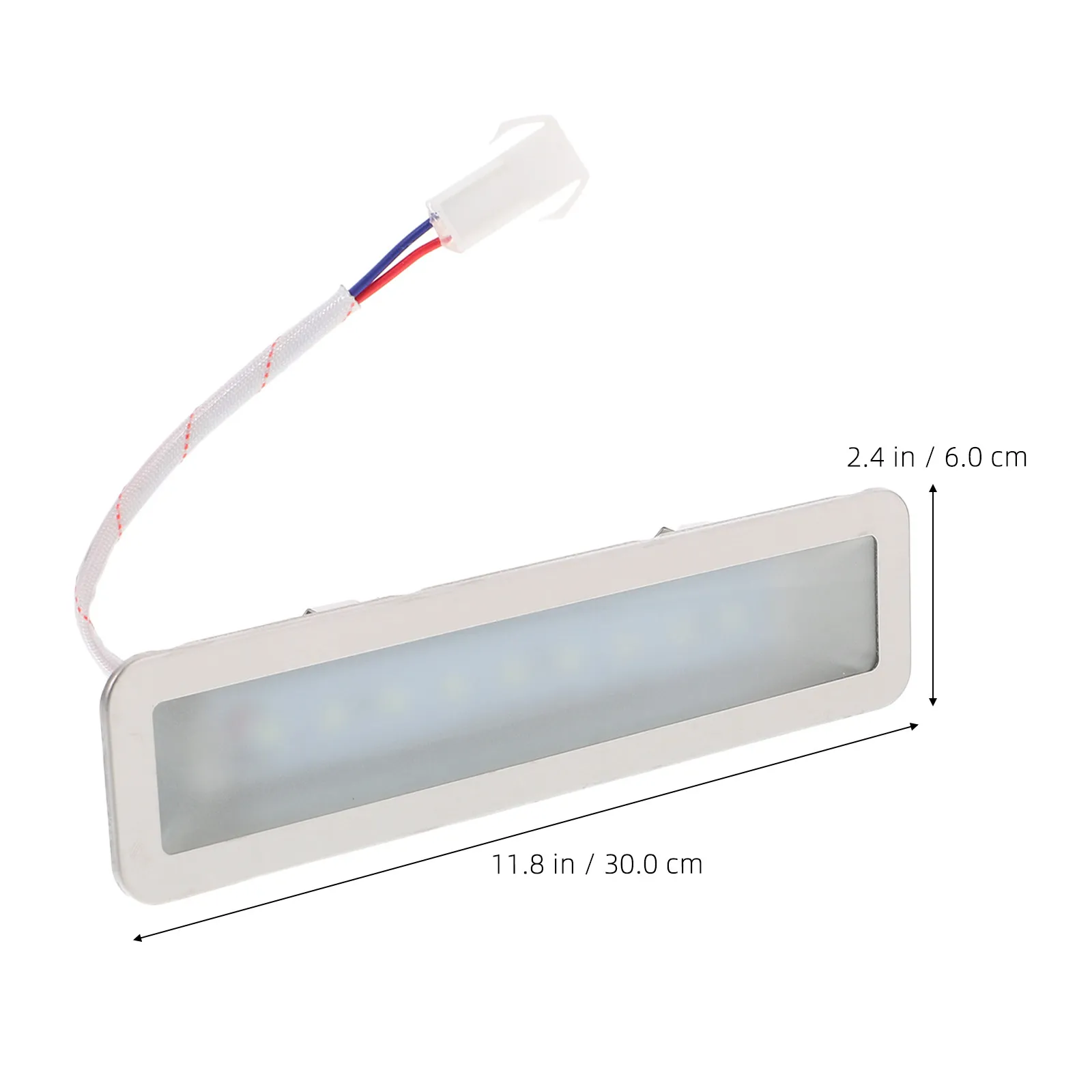 LED Range Hood Light Bulbs 12V Rectangle Kitchen Cooker Lamp Replacement Smoke Range Hood Light Fixture Bright Waterproof Energy