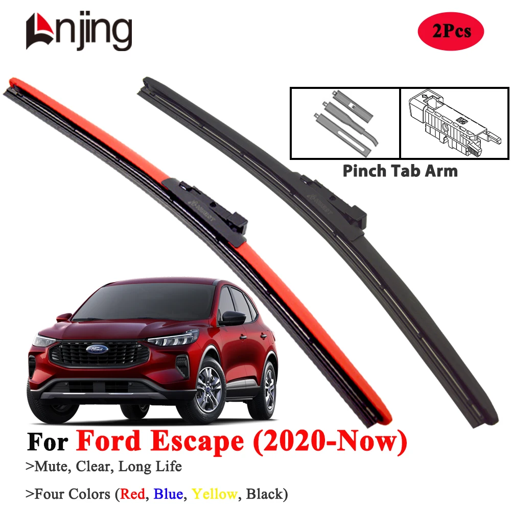 

LNJING Blue Wiper Blades For Ford Escape SUV 2020-Now