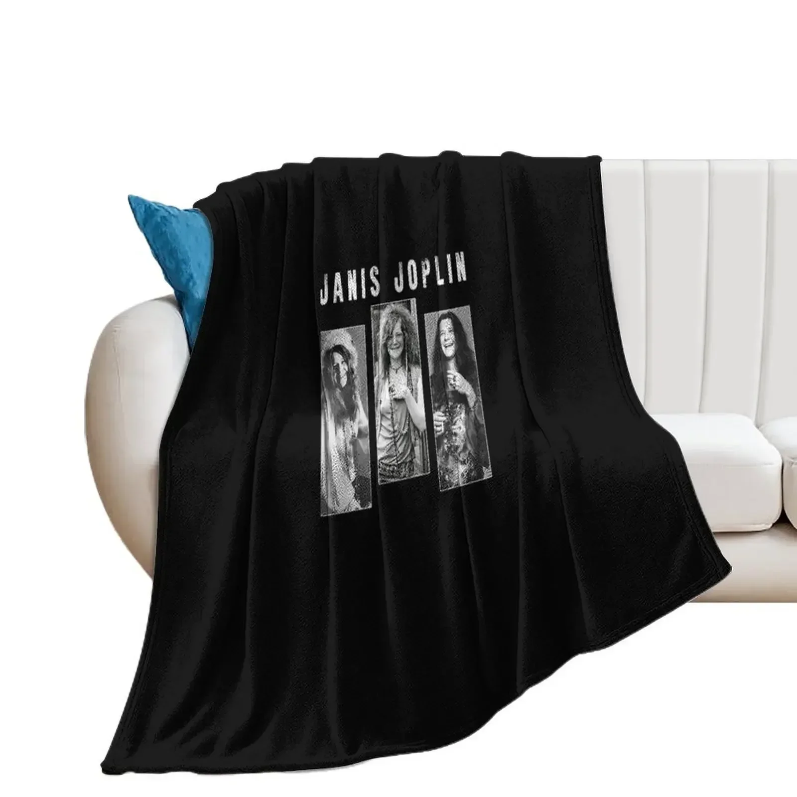 Vinagge Janis-Joplin art Throw Blanket Blankets Sofas Of Decoration Large Blankets