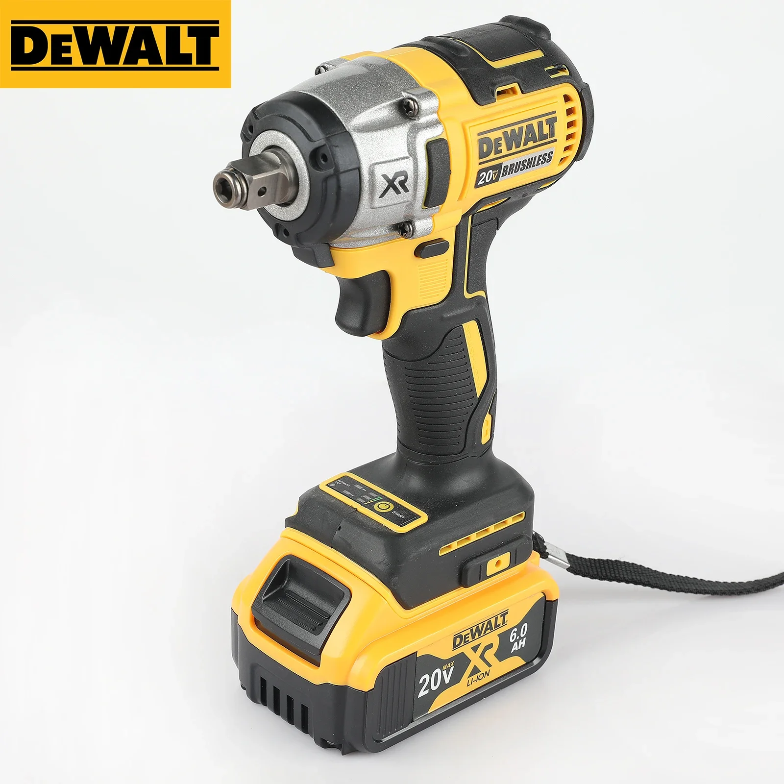 Dewalt Dcf880 Cordless Impact Wrench 20V 2300rpm Rechargeable 13MM Electric