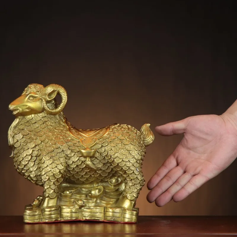 Three Bring Prosperity, Money , Auspicious Cornucopia Sheep, Wholesale From Manufacturer