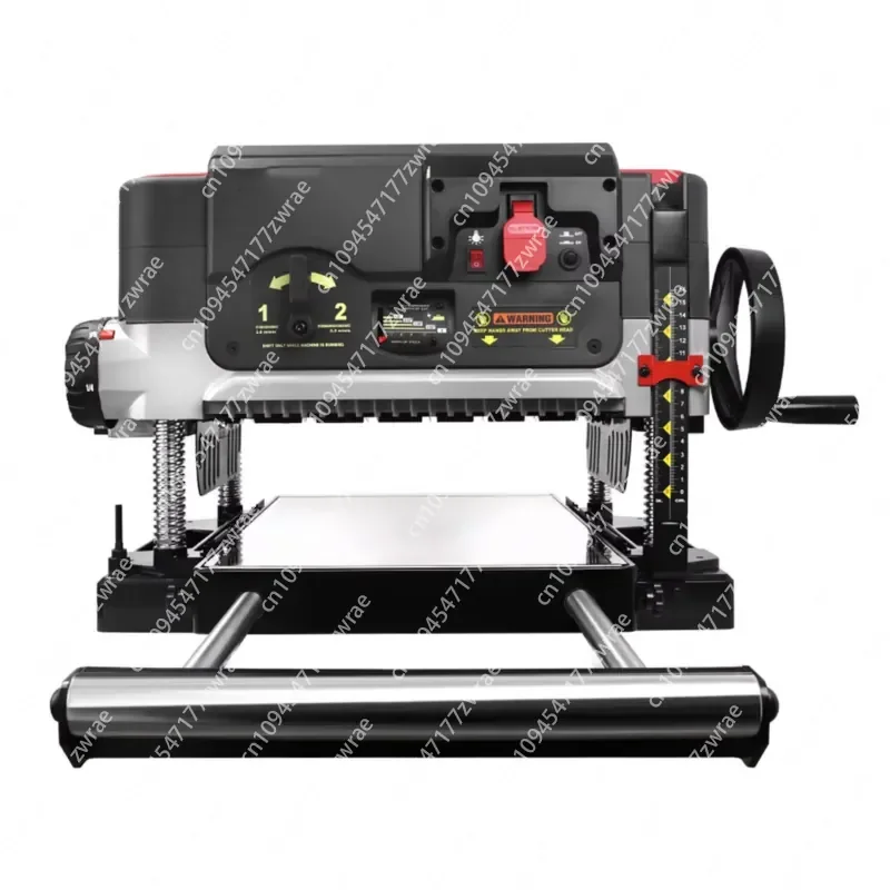 13-Inch Thickness Planer Helical Cutterhead 2.5HP Motor 2-Speed (21/12 FPM) 40 Carbide Inserts Precision Depth Tool