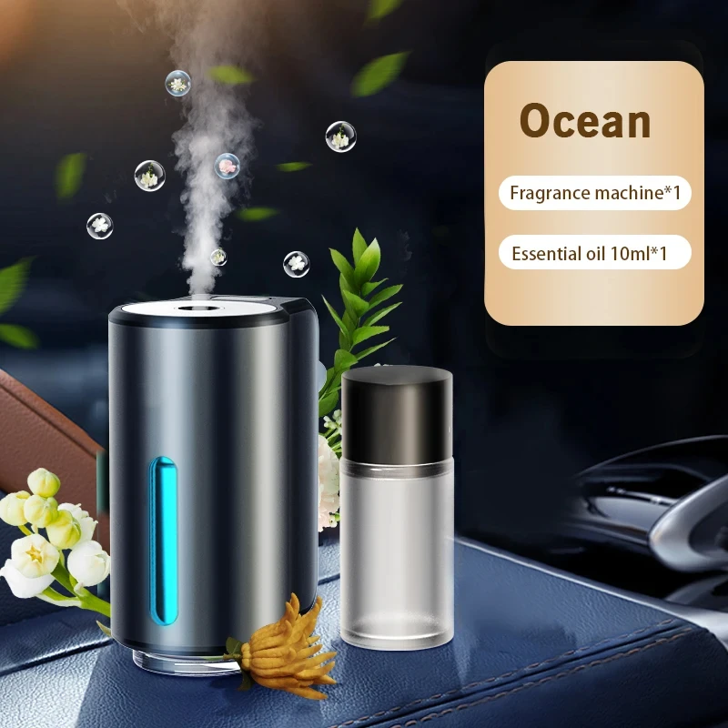 Auto Luchtverfrisser Elektrische Auto Geurverspreider Auto Air Vent Essentiële Olie Mist Luchtbevochtiger Geurverspreider Aromatherapie