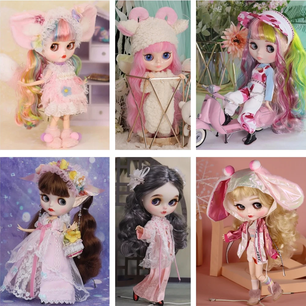 Outfits For ICY DBS Blyth Doll Series E Cute Dress Clothes Suit For 1/6 BJD NEO